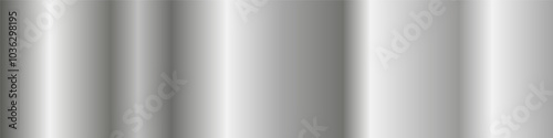 Silver color gradient background. Design for banner, greeting card, flyer, brochure, social media.