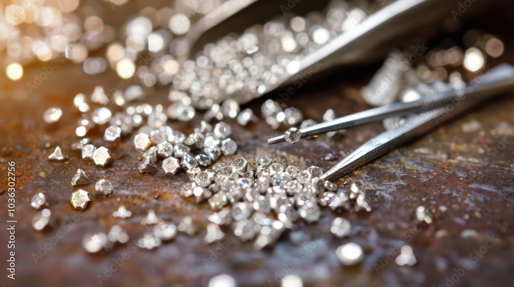 Silver: A highly valued metal for its conductivity and beauty, silver is utilized in jewelry, electronics, and photography due to its reflective and tarnish-resistant qualities.
Silver: A highly valued metal for its conductivity and beauty, silver is utilized in jewelry, electronics, and photography due to its reflective and tarnish-resistant qualities.