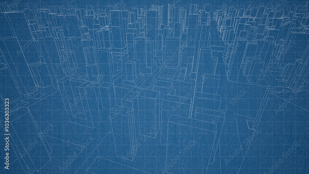 Technical drawing on a gradient background.Mechanical Engineering drawing Technical drawing on a gradient background.Mechanical Engineering drawing