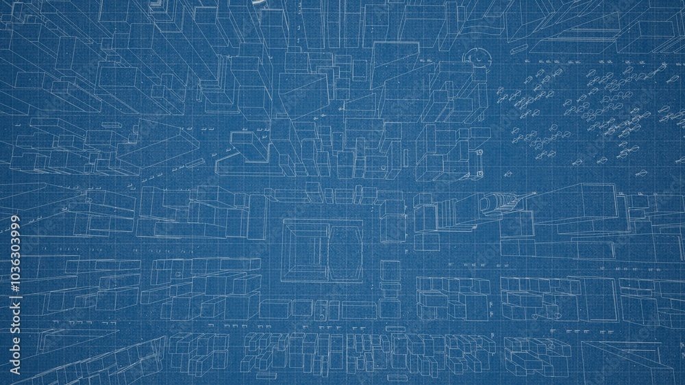 Technical drawing on a gradient background.Mechanical Engineering drawing Technical drawing on a gradient background.Mechanical Engineering drawing
