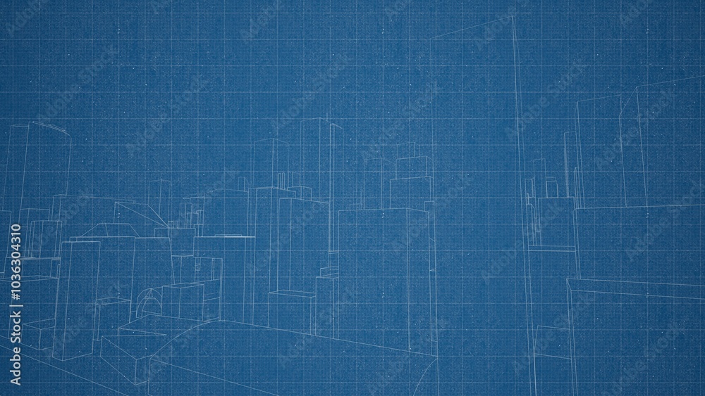 Technical drawing on a gradient background.Mechanical Engineering drawing Technical drawing on a gradient background.Mechanical Engineering drawing