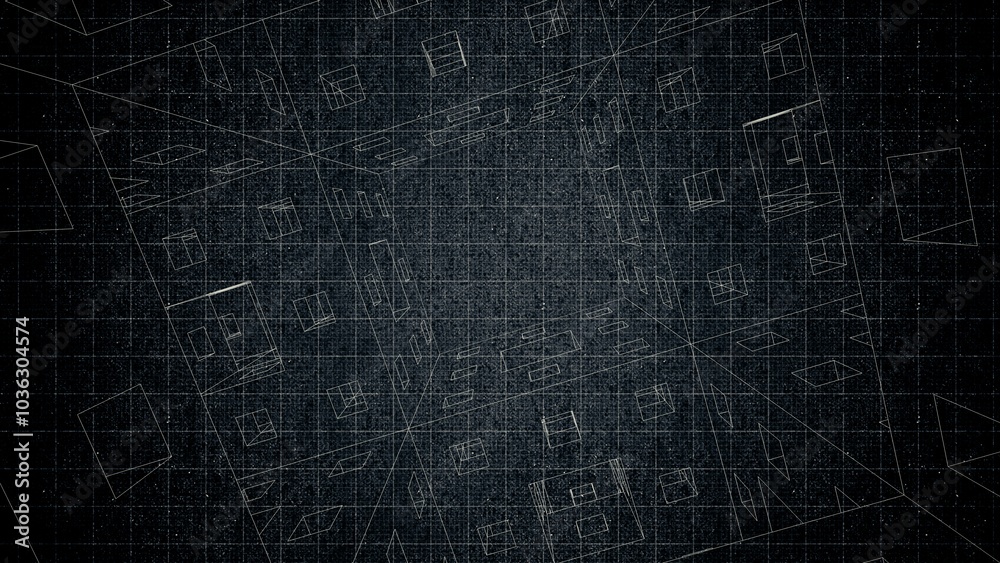 Technical drawing on a gradient background.Mechanical Engineering drawing Technical drawing on a gradient background.Mechanical Engineering drawing