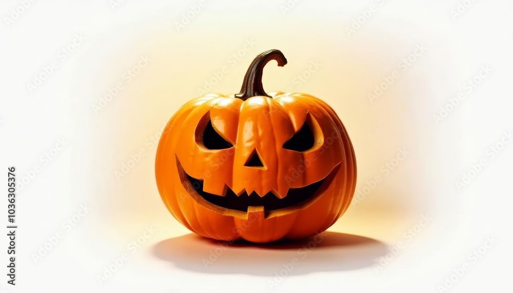 Happy Halloween with a classic jackolantern Happy Halloween with a classic jackolantern