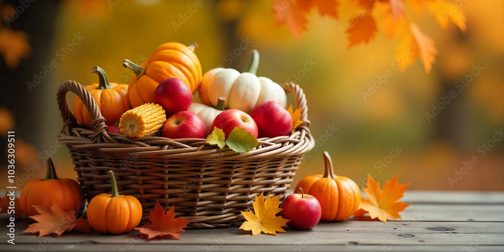 autumn still life with pumpkins and autumn leaves autumn still life with pumpkins and autumn leaves