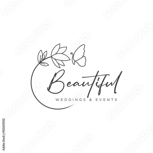 Elegant Event Logo Design
