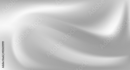 white Curtain Opening Isolated Celebration Event Backdrop. Wallpaper Vector Iridescent white gradient. Holographic foil. Abstract background. Creative neon template for banner