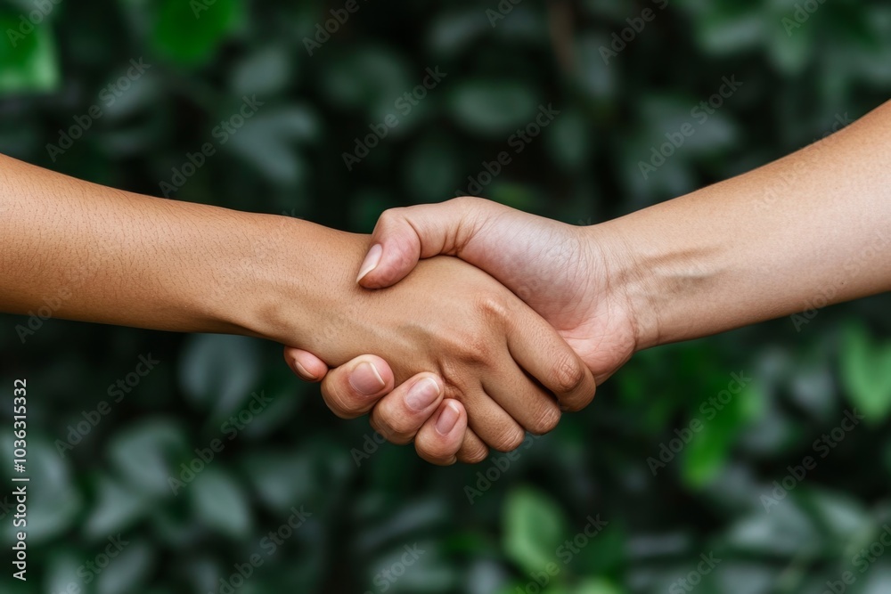 A hyper-realistic close-up of hands shaking, symbolizing trust and honesty as core virtues in a modern setting A hyper-realistic close-up of hands shaking, symbolizing trust and honesty as core virtues in a modern setting