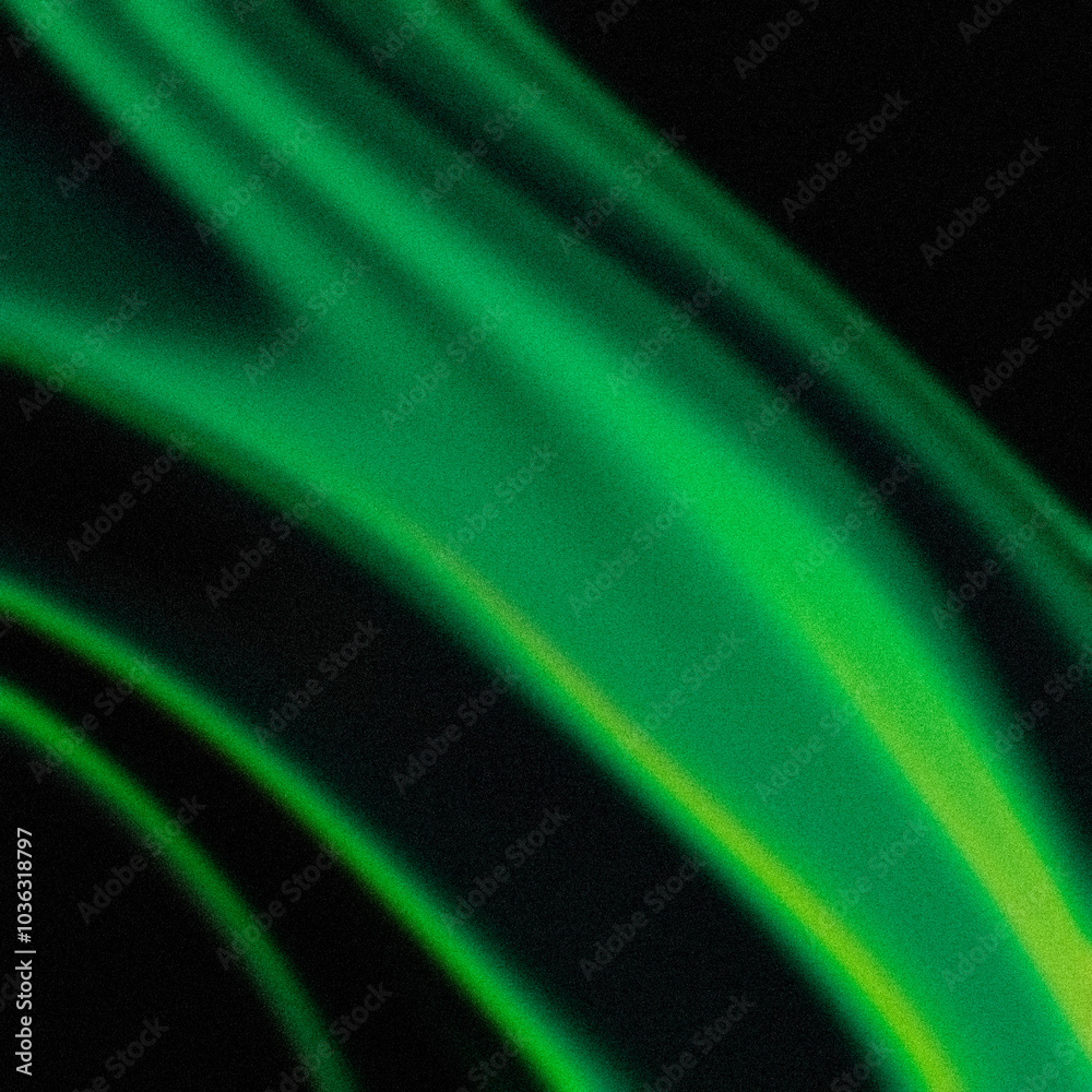 Obraz premium green abstract background, neo brutalism gradient more texture and grain