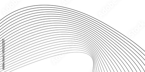 Black line Vector illustration on white background.
