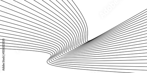 Black line Vector illustration on white background.