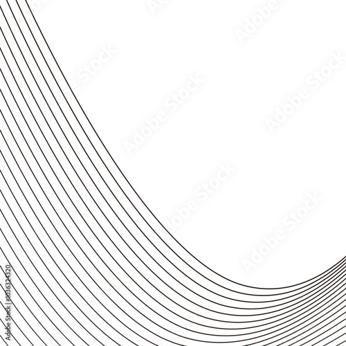 Black line Vector illustration on white background.