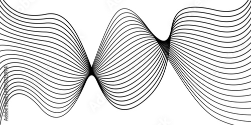 Black line Vector illustration on white background.
