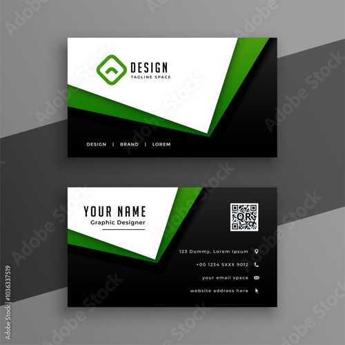 creative corporate visiting card layout for business branding