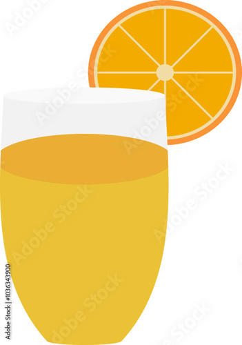 Glass of Orange Juice