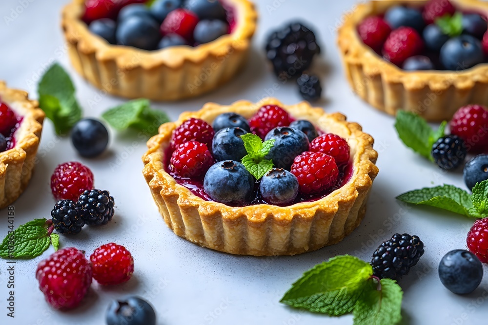Delicious Berry Tarts Delicious Berry Tarts