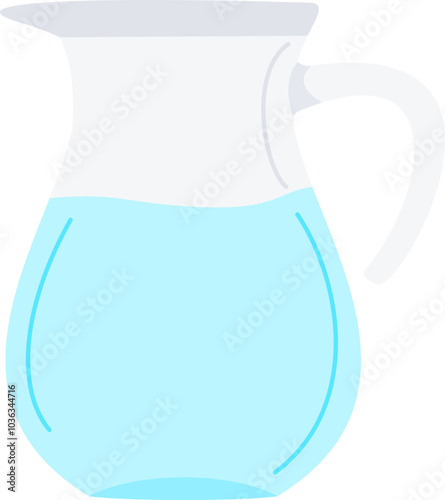 Water Pitcher Jar Jug with Clean Drink