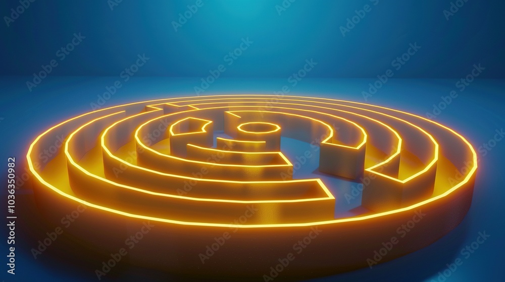 Finding Your Way: A 3D Maze with Illuminated Problem-Solving Pathways Finding Your Way: A 3D Maze with Illuminated Problem-Solving Pathways