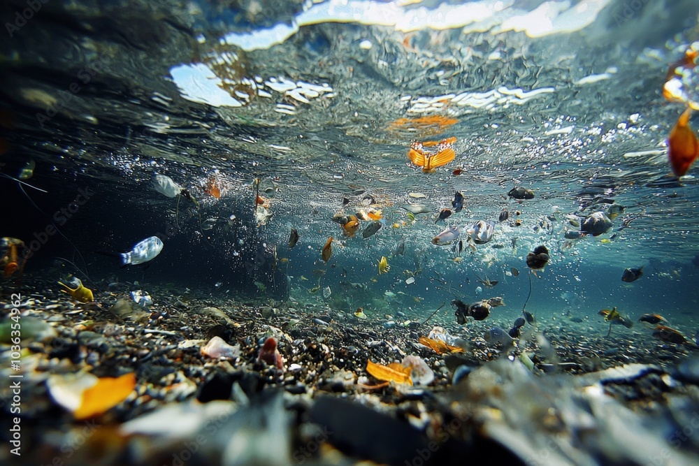 Water pollution in the river environment Water pollution in the river environment