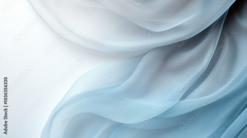 Obraz premium abstract flowing fabric texture