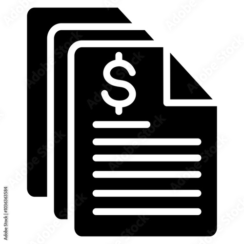 Financial statements icon