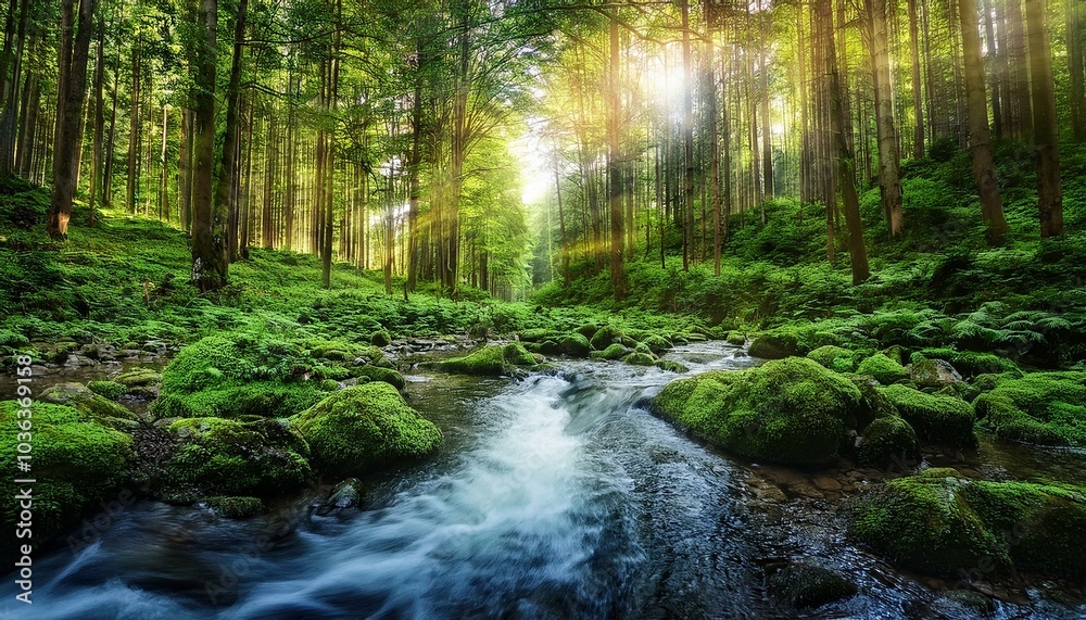 The gentle flow of water soothes the soul. The gentle flow of water soothes the soul.