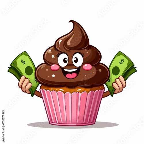 Cute Cupcake with Money

(Note: The title is concise, descriptive, and avoids using trademarked names or unnecessary details.)