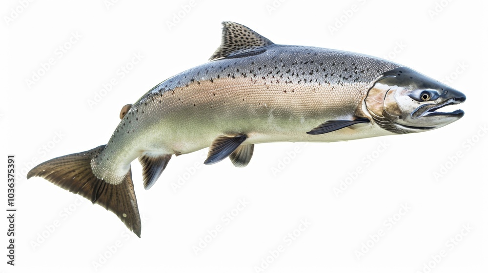 isolated picture of a fish, for kid education isolated picture of a fish, for kid education