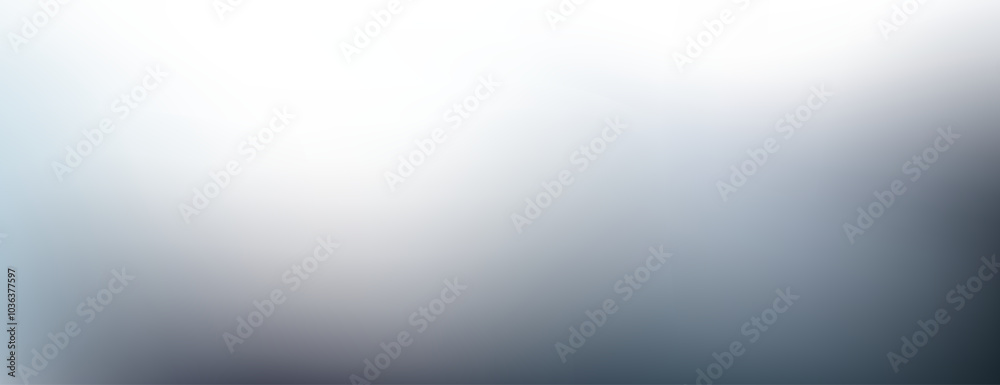 Abstract Blurred Gradient Background With White To Grey
