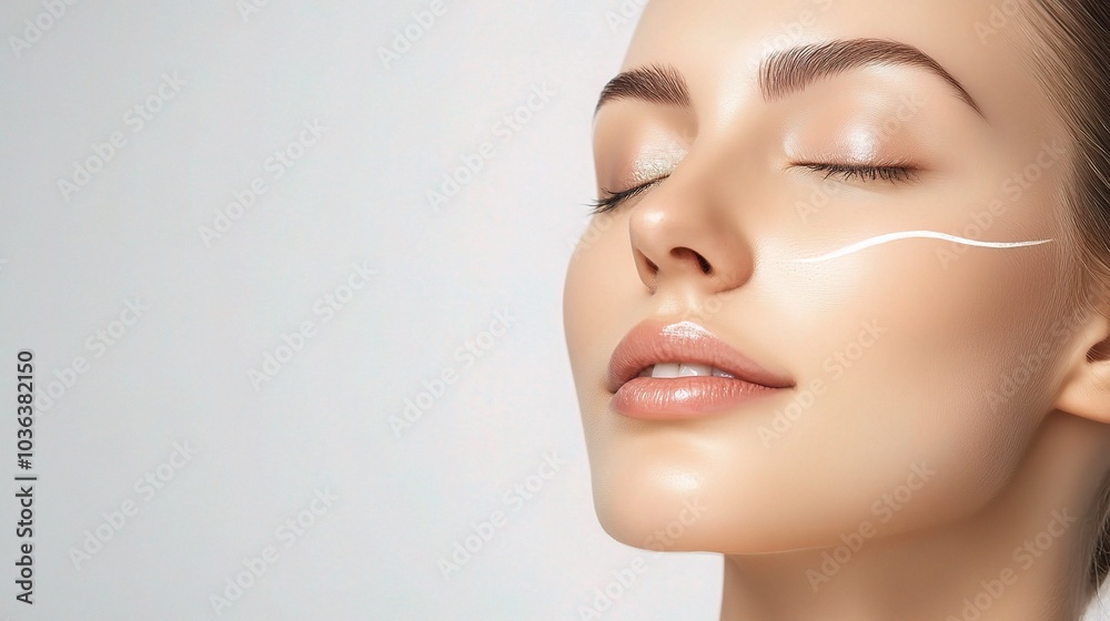 Smooth Skin and Natural Beauty Portrait Smooth Skin and Natural Beauty Portrait