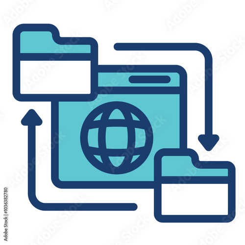 Data Synchronization Icon