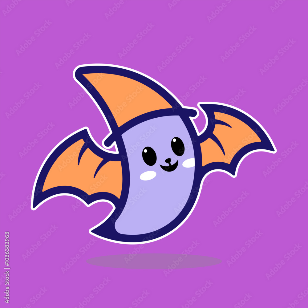 Obraz premium Cute Halloween characters stickers October 31, 2024