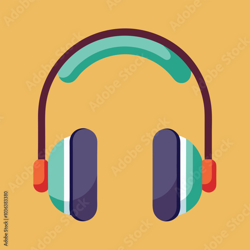 Headphone vector icon design