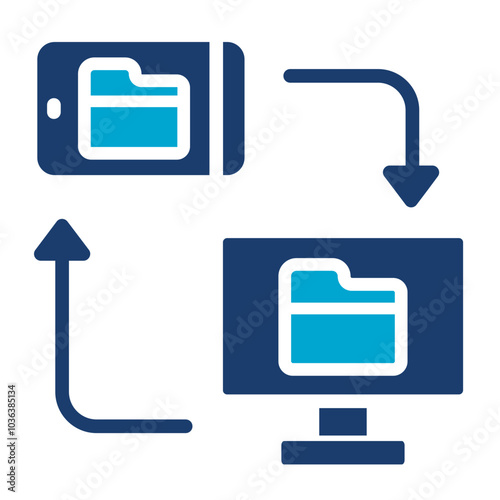 Data Synchronization Icon