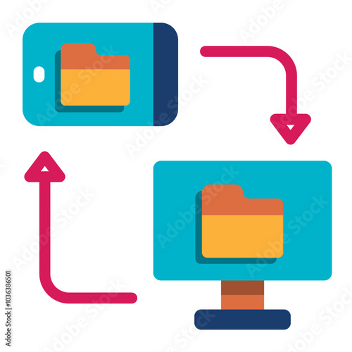 Data Synchronization Icon