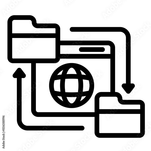 Data Synchronization Icon