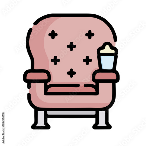 person watching tv