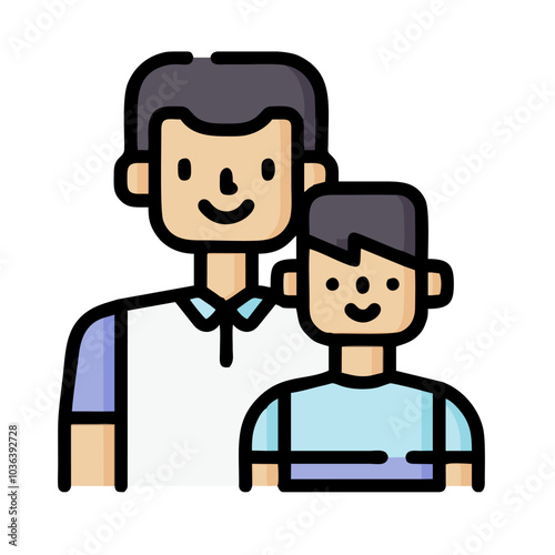 set of funny cartoon mechanic