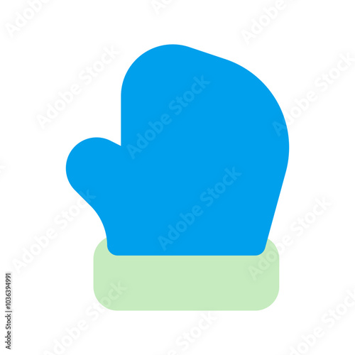 gloves duo tone icon