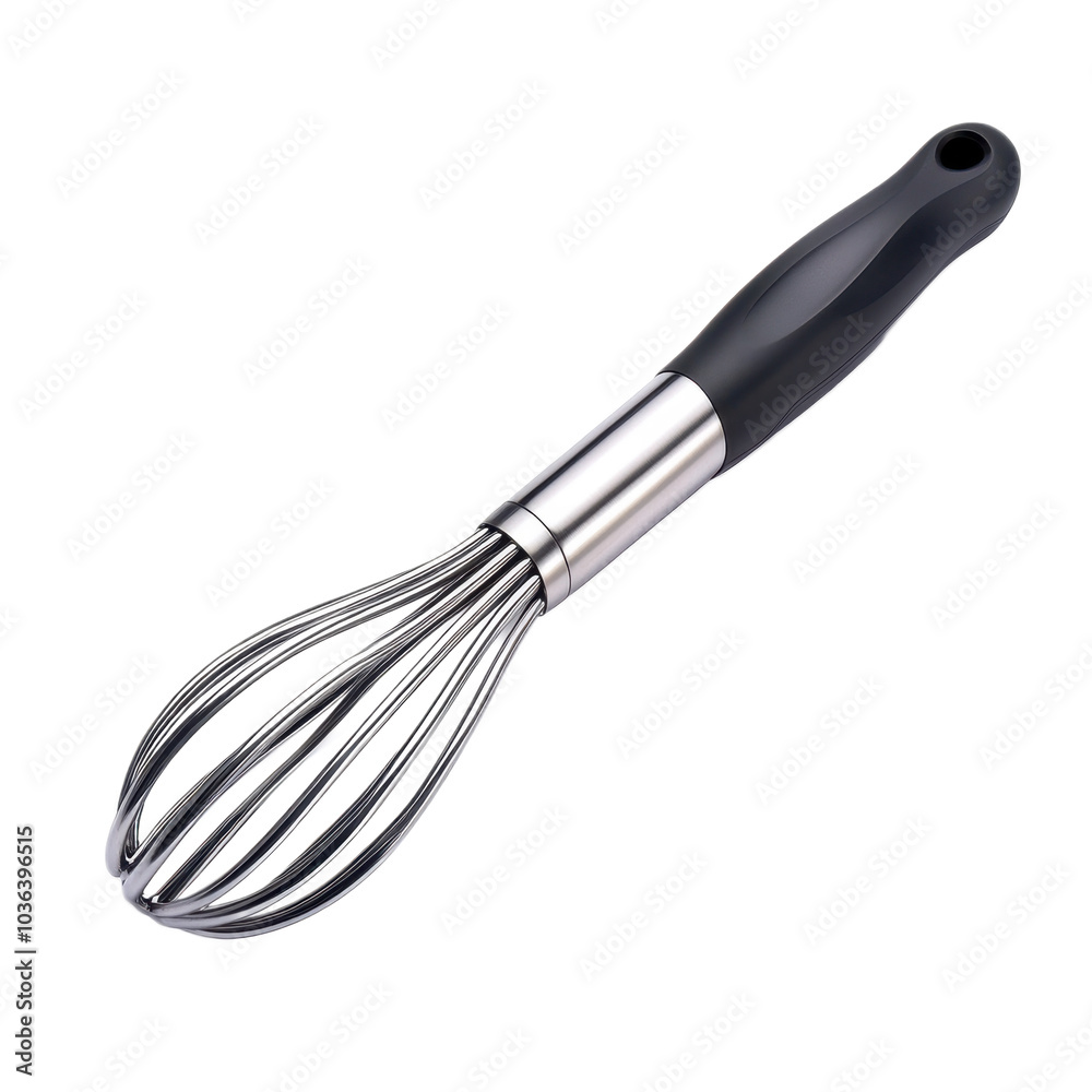 Stainless Steel Whisk with Black Handle for Kitchen Baking and Cooking Stainless Steel Whisk with Black Handle for Kitchen Baking and Cooking
