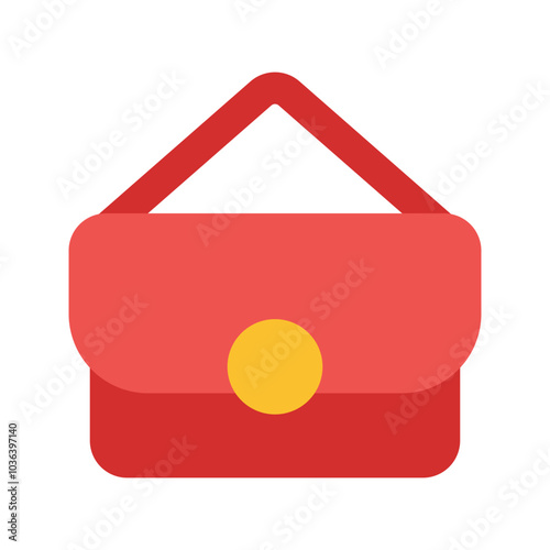 handbag flat icon