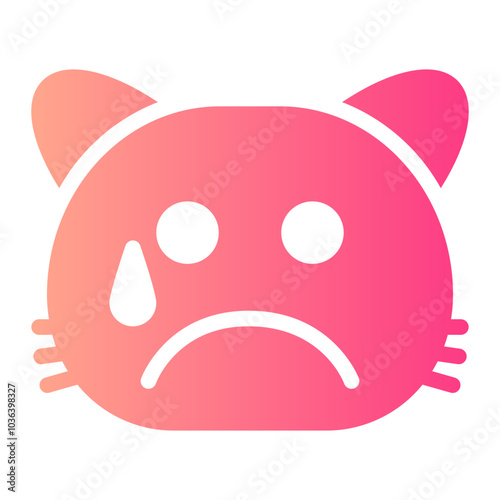 cat gradient icon