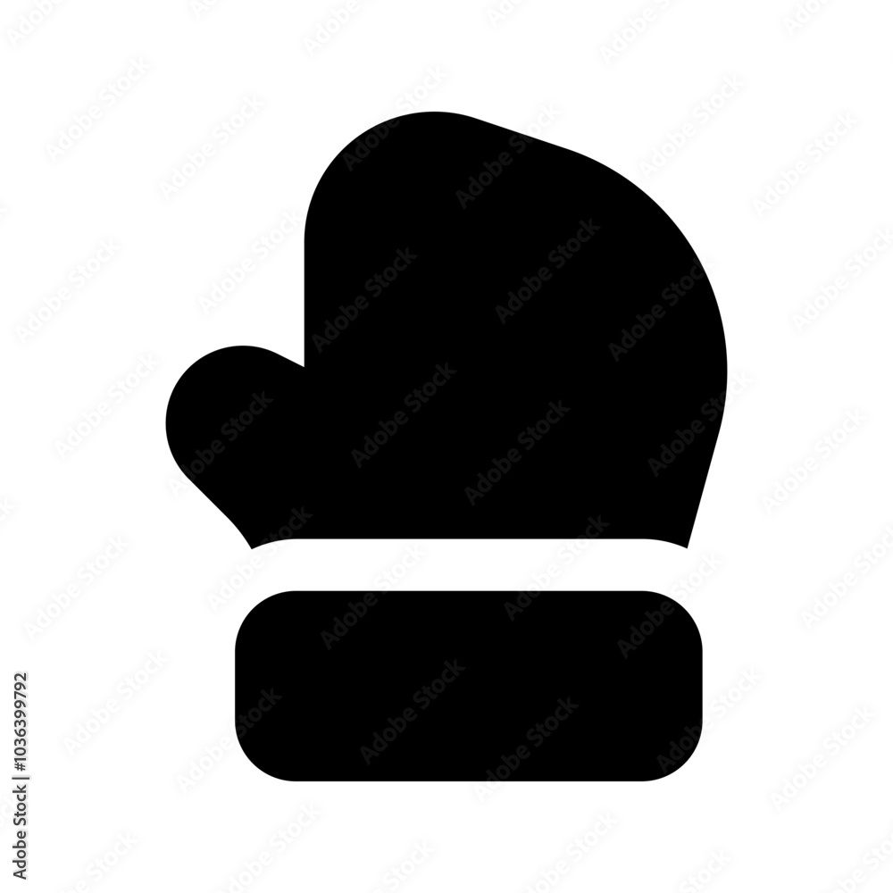 gloves glyph icon gloves glyph icon