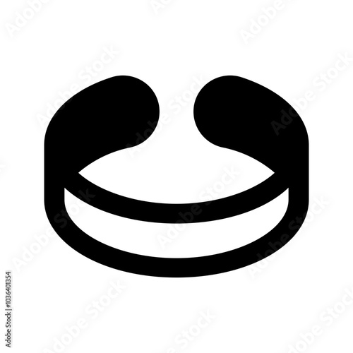 bracelet glyph icon
