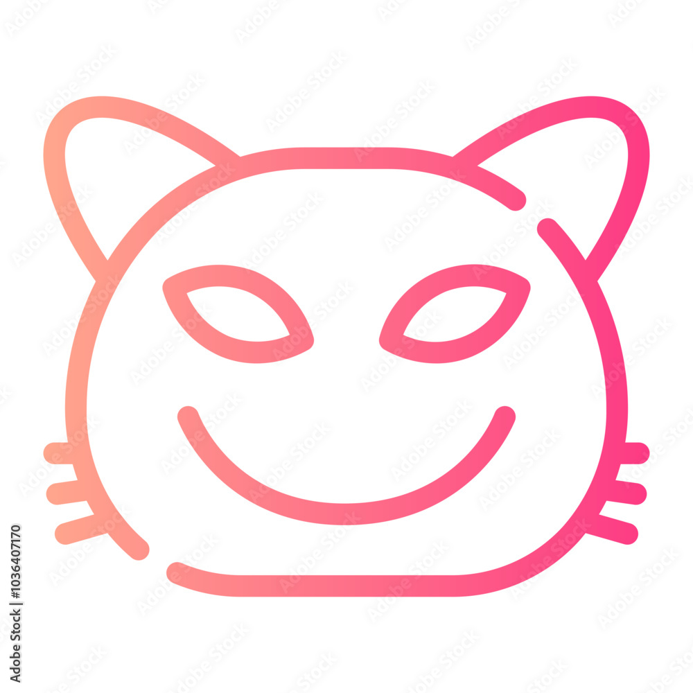 devil gradient icon devil gradient icon