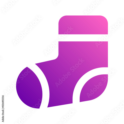 sock gradient icon