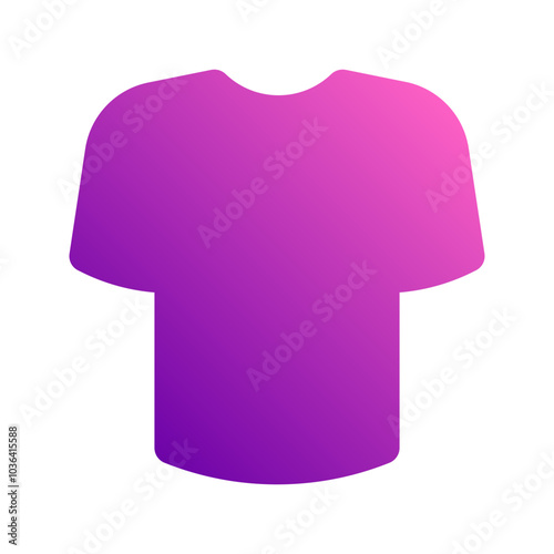 tshirt gradient icon