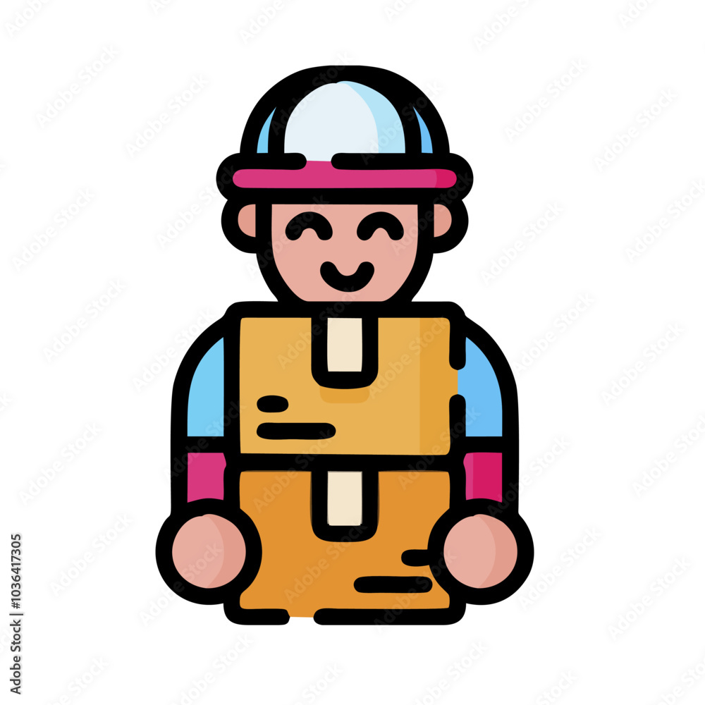 Obraz premium worker with a wrench