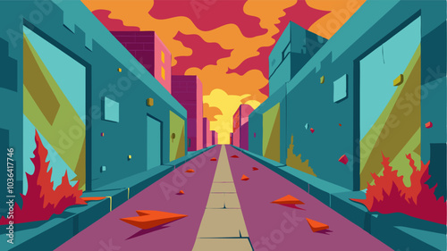 Walking through this alley feels like entering a different dimension with its mindbending graffiti that seems to defy the laws of physics.
