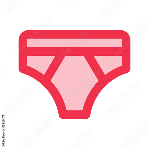 underwear outline fill icon