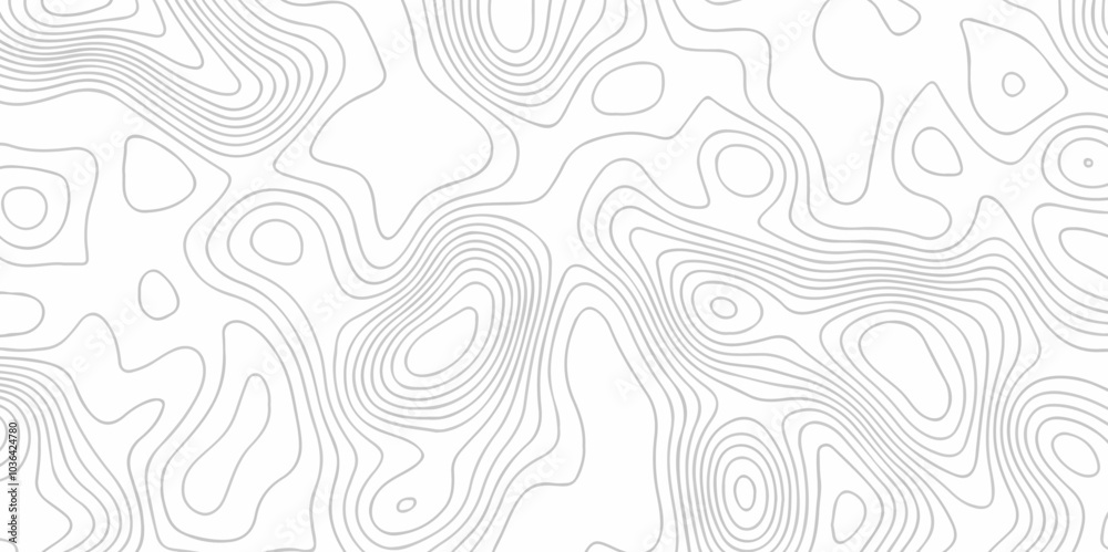 Vector lines pattern seamless sea map topography design. White wave paper curved reliefs Contour maps. Vector lines pattern seamless sea map topography design. White wave paper curved reliefs Contour maps.